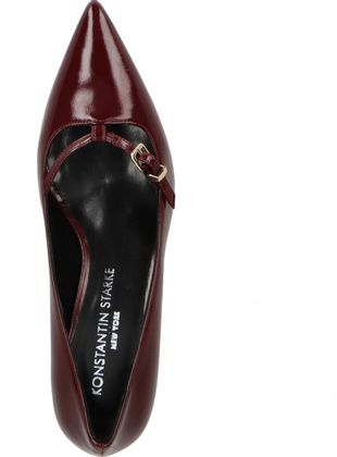 Konstantin Starke Damen-Pumps aus Leder 121291000000 (Bordeaux)