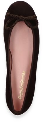 Pretty Ballerinas ANGELIS NOUGAT Ballerinas für Damen 103202000001 (Dunkelbraun)