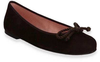 Pretty Ballerinas ANGELIS NOUGAT Ballerinas für Damen 103202000001 (Dunkelbraun)