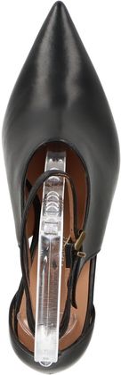 Phillip Hardy Damen-Pumps aus Leder 122001000016 (Schwarz)