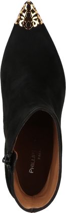 Phillip Hardy Damen-Stiefeletten aus Leder 106002000040 (Schwarz)