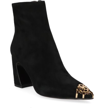 Phillip Hardy Damen-Stiefeletten aus Leder 106002000040 (Schwarz)