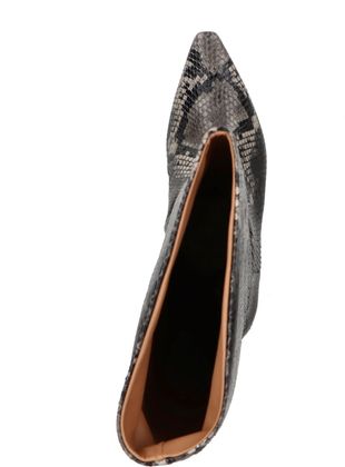 Phillip Hardy Damen-Stiefel aus Leder 190405000000 (Grau)