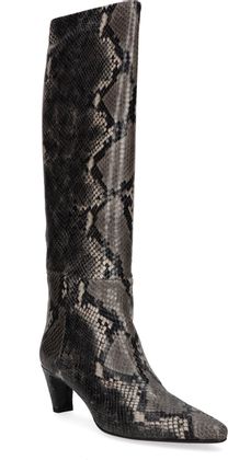 Phillip Hardy Damen-Stiefel aus Leder 190405000000 (Grau)