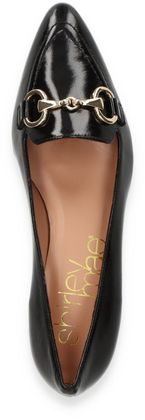 Shirley Mae Damen-Pumps aus Leder 120003000004 (Schwarz)