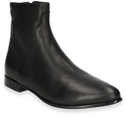 Rebecca White Damen-Stiefeletten aus Leder 105001000060 (Schwarz)