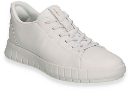 Geox FLEXTRIDE PLUS Damen-Schnürschuhe 101701000156 (Weiß)