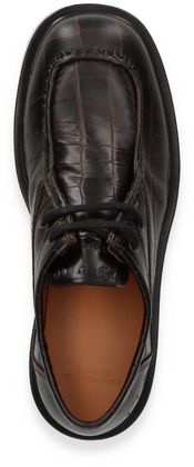 Copenhagen CPH446 Damen-Schnürschuhe aus Leder 101205000000 (Dunkelbraun)