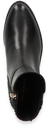 Phillip Hardy Damen-Stiefeletten aus Leder 105001000058 (Schwarz)