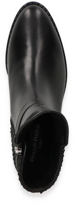 Phillip Hardy Damen-Stiefeletten aus Leder 105001000057 (Schwarz)