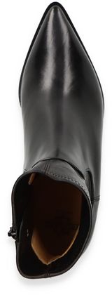 Trumans Damen-Stiefeletten aus Leder 106001000078 (Schwarz)