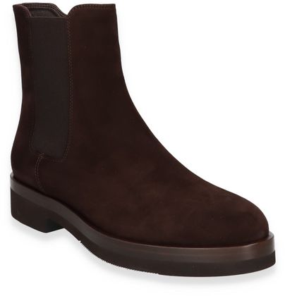 Trumans Damen-Stiefeletten aus Leder 102202000026 (Dunkelbraun)