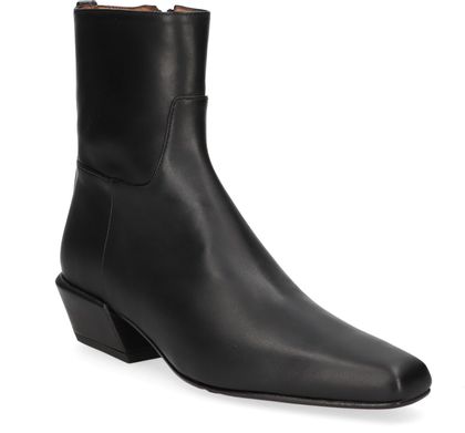 Phillip Hardy Damen-Western Boots aus Leder 107001000044 (Schwarz)