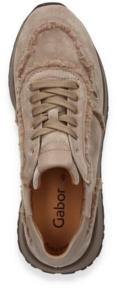 Gabor Damen-Sneaker 101302000117 (Taupe)