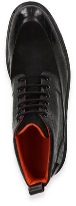 Melvin & Hamilton PIERCE Herren-Schnürboots 212001000056 (Schwarz)