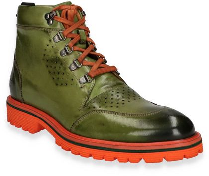 Melvin & Hamilton TREVOR Herren-Schnürboots 212601000003 (Grün/Orange)
