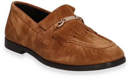 GANT GIMBLE Slipper für Damen aus Leder 110222000003 (Mittelbraun)