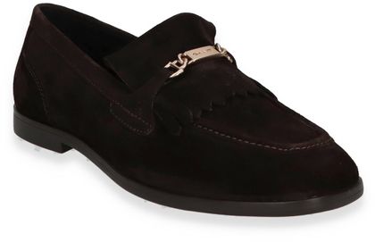 GANT GIMBLE Slipper für Damen aus Leder 110202000002 (Dunkelbraun)