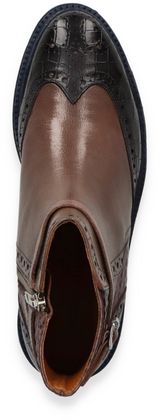 Melvin & Hamilton SELINA Stiefeletten für Damen aus Leder 105381000003 (Taupe/Bunt)