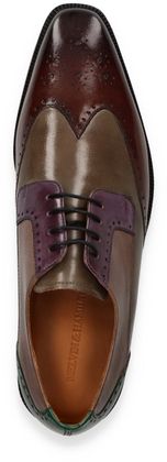 Melvin & Hamilton JEFF Schnürrschuhe für Herren aus Leder 243281000000 (Braun/Bunt)