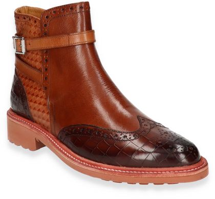 Melvin & Hamilton SELINA Stiefeletten für Damen aus Leder 105281000000 (Braun/Bunt)