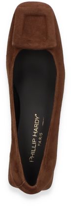 Phillip Hardy Damen-Pumps 120222000001 (Dunkelbraun)