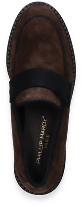 Phillip Hardy Damen-Slipper 110282000000 (Braun/Blau)