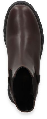 Konstantin Starke Damen-Boots aus Leder 102201000014 (Dunkelbraun)