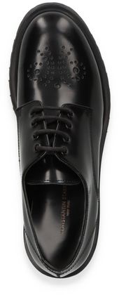 Konstantin Starke Damen-Schnürschuhe aus Leder 101001000053 (Schwarz)