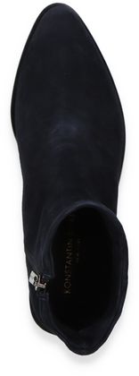 Konstantin Starke Damen-Stiefeletten aus Leder 105102000007 (Dunkelblau)