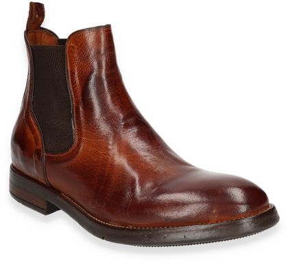 Lemargo Herren-Stiefeletten aus Leder 213221000012 (Mittelbraun)
