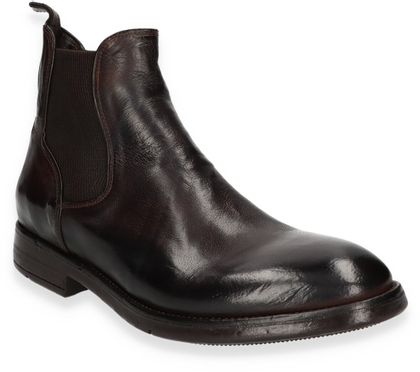 Lemargo Herren-Stiefeletten aus Leder 213201000016 (Dunkelbraun/Schwarz)