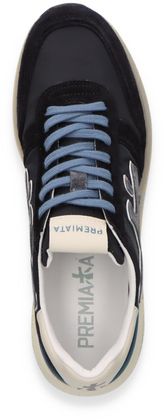 Premiata MICK Herren-Sneaker 244102000078 (Dunkelblau)