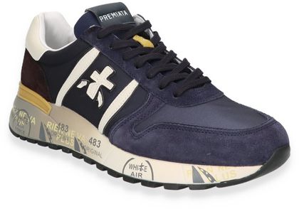 Premiata LANDER Herren-Sneaker 244102000077 (Dunkelblau)
