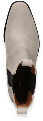 Phillip Hardy Damen-Chelsea Boots aus Leder 105442000000 (Hellgrau)