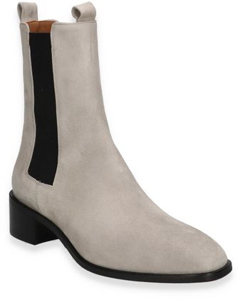 Phillip Hardy Damen-Chelsea Boots aus Leder 105442000000 (Hellgrau)