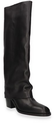 Phillip Hardy Damen-Stiefel aus Leder 190001000023 (Schwarz)