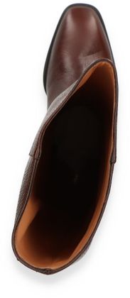 Phillip Hardy Damen-Stiefel aus Leder 190201000005 (Dunkelbraun)