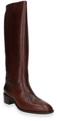 Phillip Hardy Damen-Stiefel aus Leder 190201000005 (Dunkelbraun)