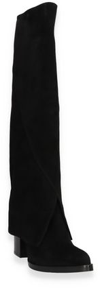 Phillip Hardy Damen-Western Boots aus Leder 107002000018 (Schwarz)