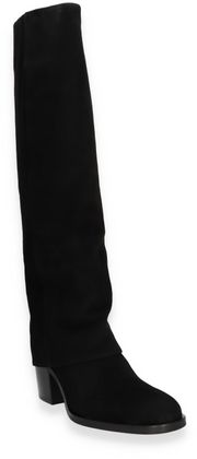 Phillip Hardy Damen-Stiefel aus Leder 190002000009 (Schwarz)