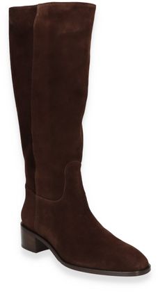 Phillip Hardy Damen-Stiefel aus Leder 190202000005 (Dunkelbraun)