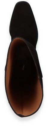 Phillip Hardy Damen-Stiefel aus Leder 190002000008 (Schwarz)