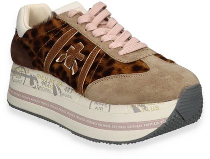 Premiata BETH Sneaker für Damen 101282000010 (Braun/Bunt)