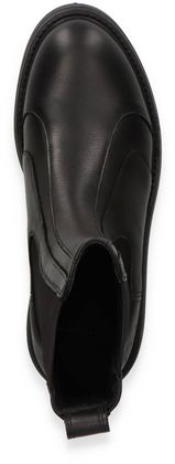 Copenhagen CPH715 Damen-Boots aus Leder 102001000118 (Schwarz)