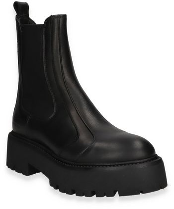 Copenhagen CPH715 Damen-Boots aus Leder 102001000118 (Schwarz)