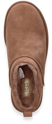 UGG CLASSIC MICRO Damen-Slipper 192222000050 (Mittelbraun)