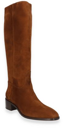 Phillip Hardy Damen-Stiefel aus Leder 190222000002 (Mittelbraun)