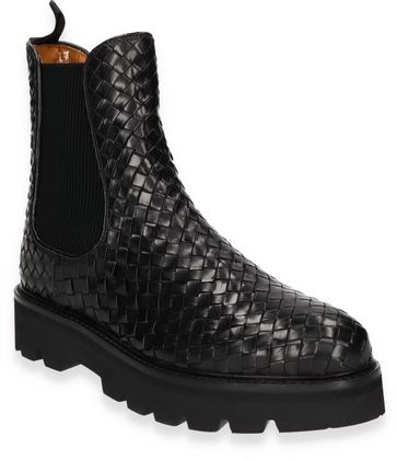 Melvin & Hamilton LEONIE Chelsea-Boots für Damen aus Leder 102000000000 (Schwarz)