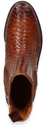 Melvin & Hamilton LEONIE Chelsea-Boots für Damen aus Leder 102220000000 (Mittelbraun)